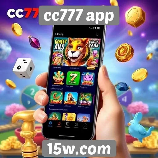 cc777 app oferece várias opções de jogos online