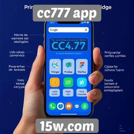 Características de usabilidade do cc777 app